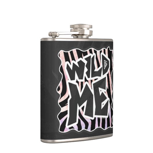 Flasques Zebra Black and Pink Wild me (Droite)