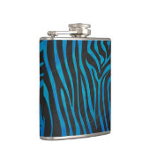 Flasques Zebra Black et Blue Print (Droite)