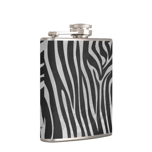 Flasques Zebra noir et gris clair (Droite)
