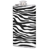 Flasques Zebra Print, Zebra Stripes, Noir Et Blanc (Gauche)