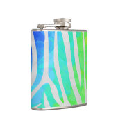 Flasques Zebra Rainbow et White Print (Droite)