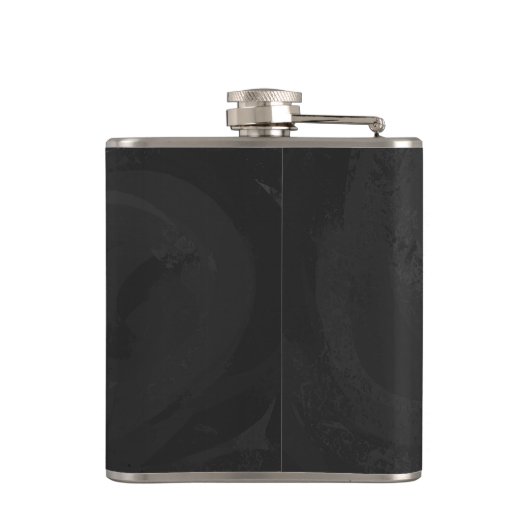 Flasques Zebra Wild me Noir et gris (Dos)