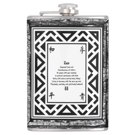 Flasques Zen (Devant)