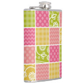 Flasques Zigzag, Chevron, Pois, En vichy, Patchwork (Droite)