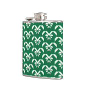 Flasques Zigzag floral vert (Gauche)