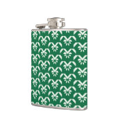 Flasques Zigzag floral vert (Gauche)