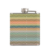 Flasques Zigzag Multicolor Motif (Dos)