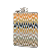 Flasques Zigzag Multicolor Motif (Gauche)