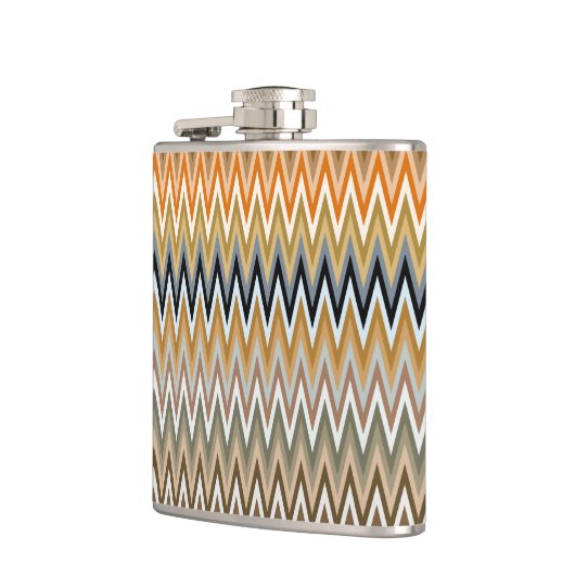 Flasques Zigzag Multicolor Motif (Gauche)