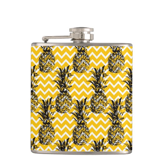 Flasques Zigzags d'ananas (Devant)