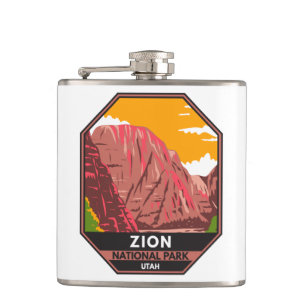 Flasques Zion National Park Utah Vintage