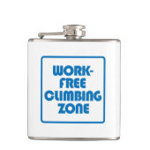 Flasques Zone Escalade sans travail (Devant)