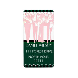 Flat ART DECO Etiket