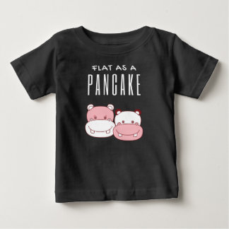 Flat as a pancake Couple Hippo | Hippo Lover