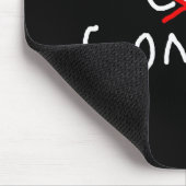 Flat Black Mousepad Muismat (Hoek)