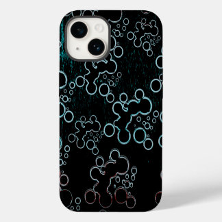 Flat Bubbles B Hoesje-Mate iPhone Case 14 Hoesje
