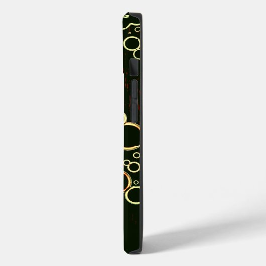 Flat Bubbles R Case-Mate iPhone Case (Achterkant / Links)