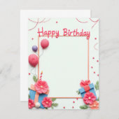 Flat Card (Voorkant / Achterkant)