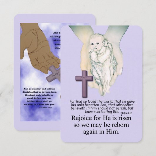 Flat Card (Voorkant / Achterkant)