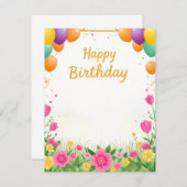 Flat Card (Voorkant / Achterkant)