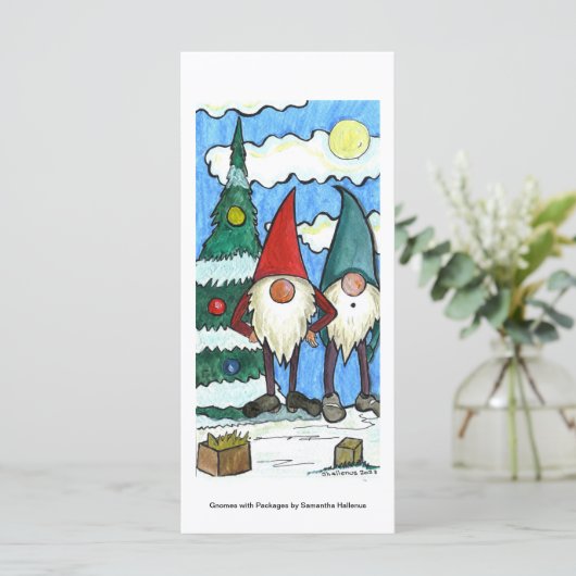 Flat Card (Staand voorkant)