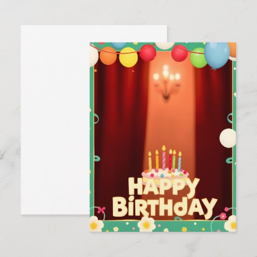 Flat Card (Voorkant / Achterkant)