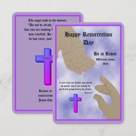 Flat Card (Voorkant / Achterkant)