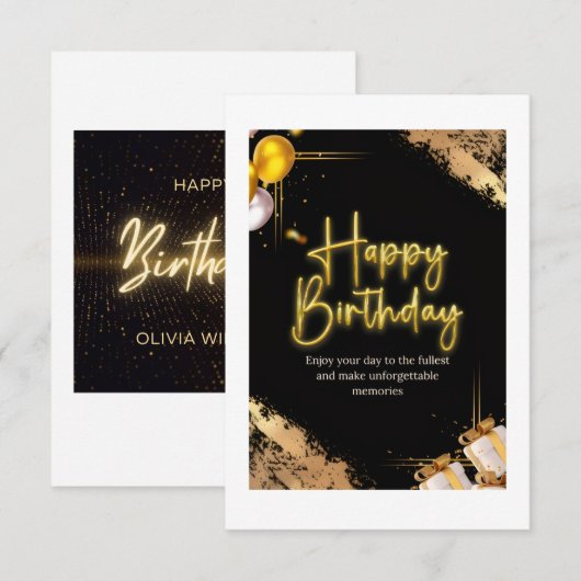 Flat Card (Voorkant / Achterkant)