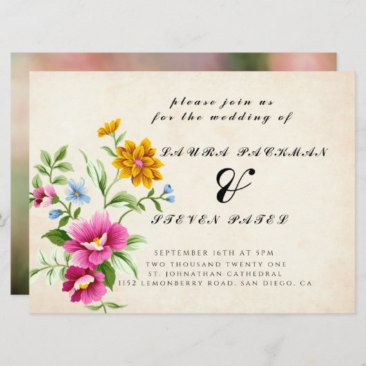 Flat Card (Voorkant / Achterkant)