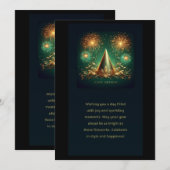 Flat Card birthday (Voorkant / Achterkant)