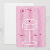 Flat Card cocktail (Voorkant / Achterkant)