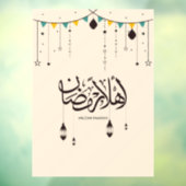 Flat Card Raamsticker (Vel 3)