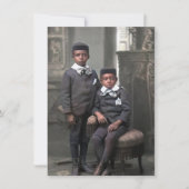 Flat Card Young Black Boys (Voorkant)