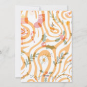 Flat Christmas Card Feestdagenkaart (Achterkant)