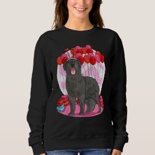 Flat Coated Retriever Heart Valentine Day Dosis Trui