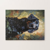 Flat-coated Retriever Legpuzzel (Horizontaal)