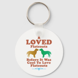 Flat-Coated Retriever Sleutelhanger