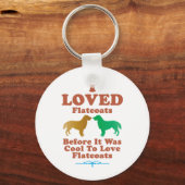 Flat-Coated Retriever Sleutelhanger (Voorkant)