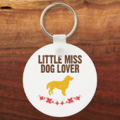 Flat-Coated Retriever Sleutelhanger (Voorkant)