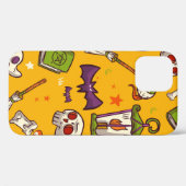 Flat Design Pattern Halloween Theme Background Case-Mate iPhone Case (Achterkant (horizontaal))