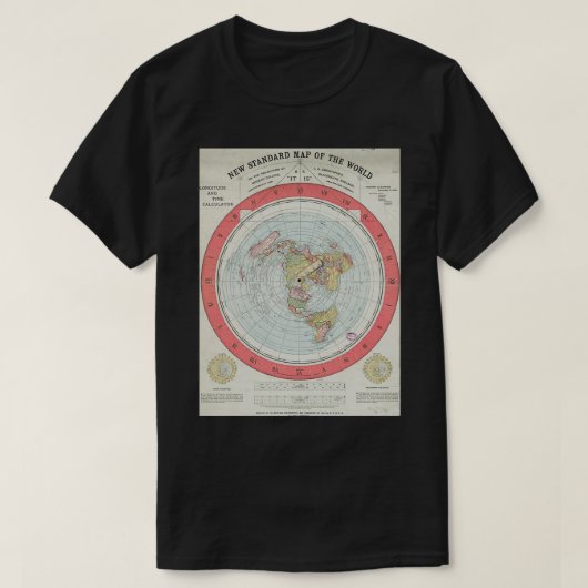 Flat Earth 49 T-shirt (Design voorkant)