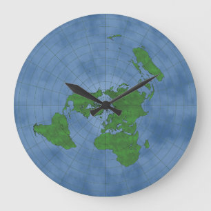 Flat Earth Clock Grote Klok