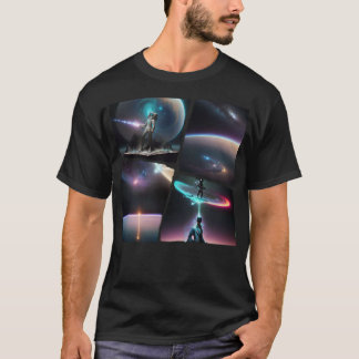 Flat Earth Future T-shirt
