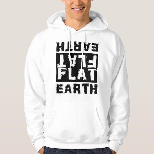 FLAT EARTH HOODIE (Voorkant)