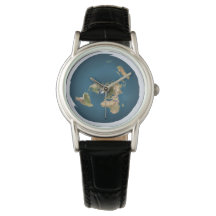 Flat Earth Map door US Geological Survey