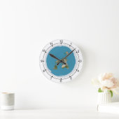 Flat Earth Medium Size Wall Clock Ronde Klok (Huis)