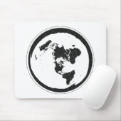 Flat Earth Mousepad Muismat (Met muis)