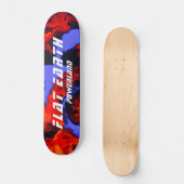 FLAT EARTH POWERLAND SCHAATS DECT SKATEBOARD (Voorkant)