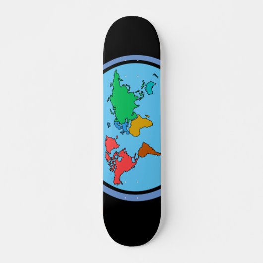 Flat Earth SkateBoard (Voorkant)