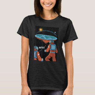 Flat Earth Society as a compracy Theory T-shirt
